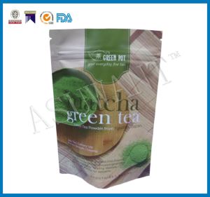 Alüminyum folyo ayağa kalkma çay ambalaj çantası