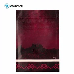 Özel baskılı ısı mühür küçük folyo plastik ambalaj ayrı ayrı boş çay poşetleri