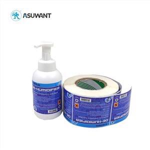 Şişe için Sefl yapısal rulo büzülme etiket etiketi