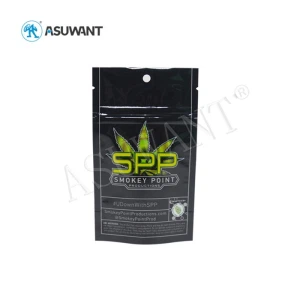 Ayağa kalk, kurabiyeler siyah mylar fermuar çanta