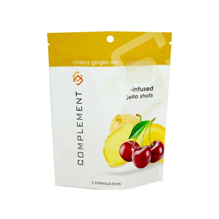 250g Organic Quinoa Flakes Foil Lined Bags , FDA Zip Lock Mylar Food Storage Bags