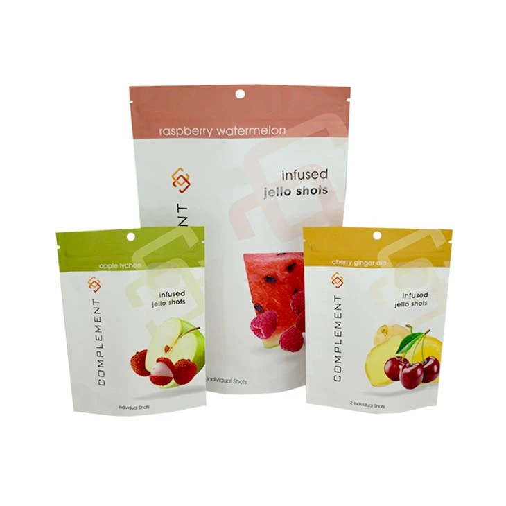 250g Organic Quinoa Flakes Foil Lined Bags , FDA Zip Lock Mylar Food Storage Bags