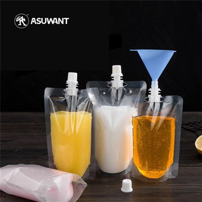 Süt çayı ayağa kalkma çantası