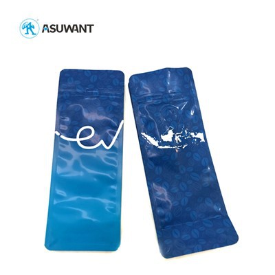 OEM Üretim Baskı Kahve Çay Poşetleri Pet / PE Lamine Folyo Cep Zip Kilidi