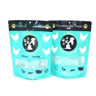 Evcil hayvan maması ayakta çantalı