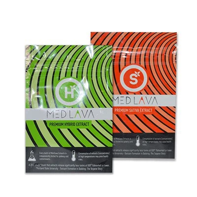 Küçük Sakızlar Özel Esrar Tıbbi Ambalaj Mylar Koku Yenilebilir Çantalar