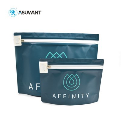 Tütün plastik çocuk geçirmez fermuar çanta mopp ile yeniden işlenebilir zip kilitleri