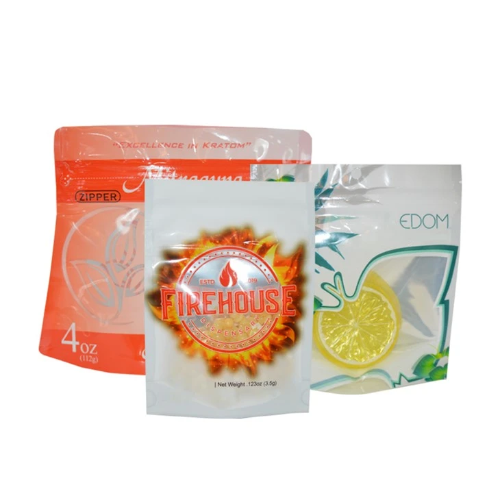 Stand Up Medical Cannabis Ziplock Bags 2.5 9 Clear Window For Packing Dried Seeds